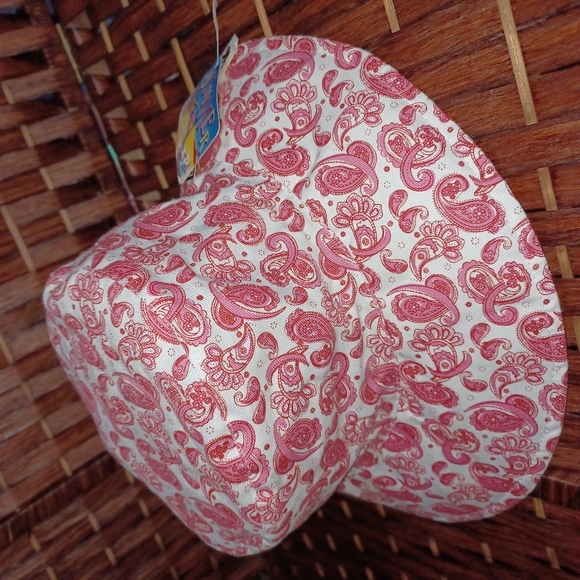 Paris Accessories - Reversible Pink Paisley/Red Bucket Hat
